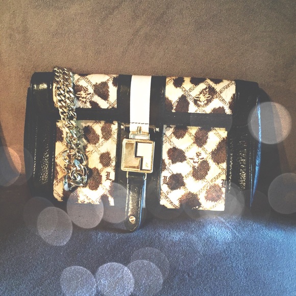 L.A.M.B. Clutches & Wallets - LAMB leopard wristlet bag