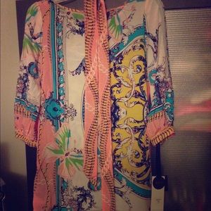 Halle bob Silk dress new never worn with tag
