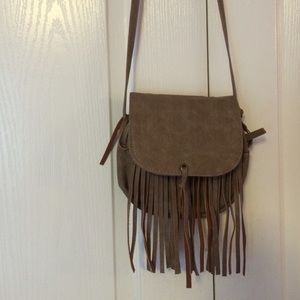 Small Cross Body Fringe Bag