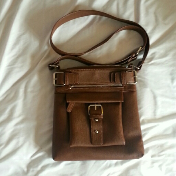 Beautiful brown Foux leather purse