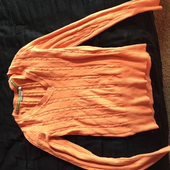 Orange Sweater