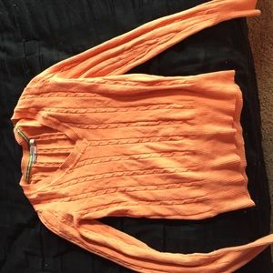 Orange Sweater