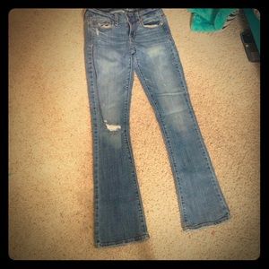 American Eagle jeans.