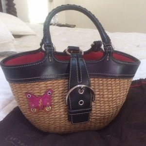 Coach basket handbag.. Never used