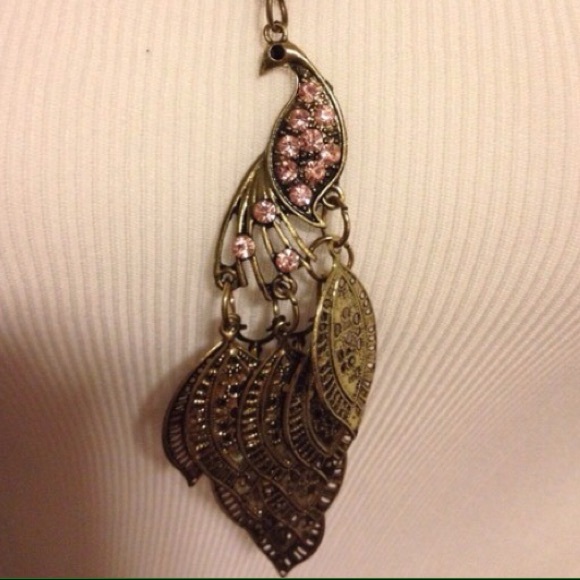 Peacock Necklace - Picture 3 of 4