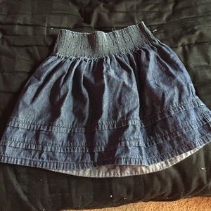 denim skirt