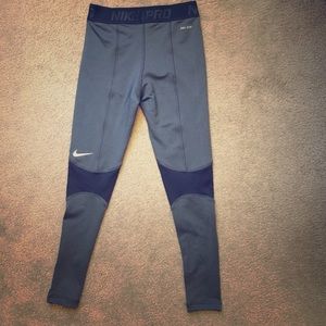 Nike pro leggings (XS) (NWOT)
