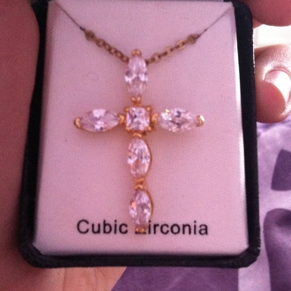Gold cross