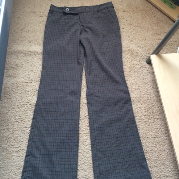 SOLD❗️Brown plaid dress pants