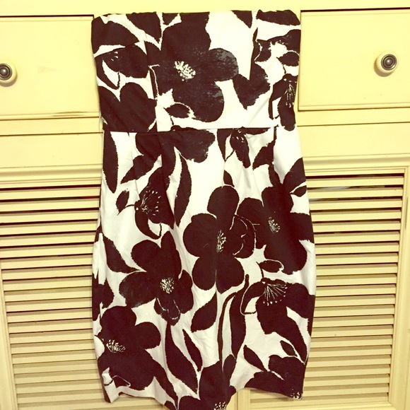 Express strapless dress