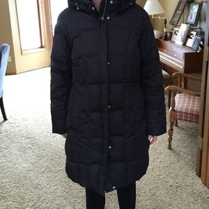 Black Down Parka - Eddie Bauer XL