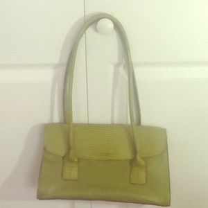 Tommy Hilfiger Lime Green Handbag w/coin purse