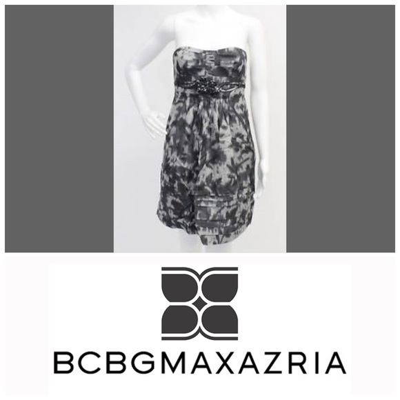 BCBGMAXAZRIA Abstract Dress