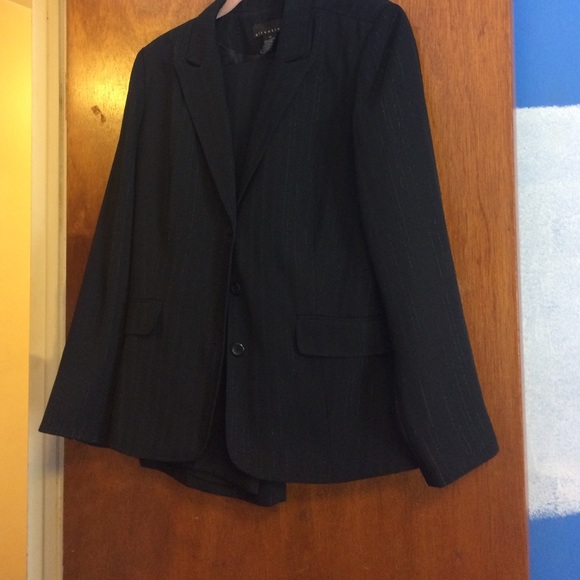Dressy pinstripe pantsuit  size 16