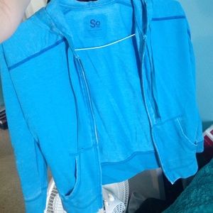 3/4 length light jacket.