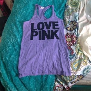 Racer-back tank from VS Pink.