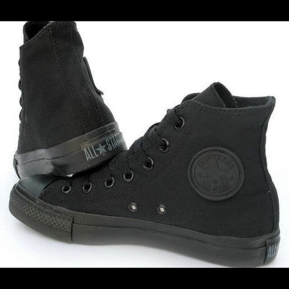 Black High Top Converse