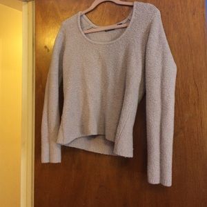 Scoop neck sweater size large