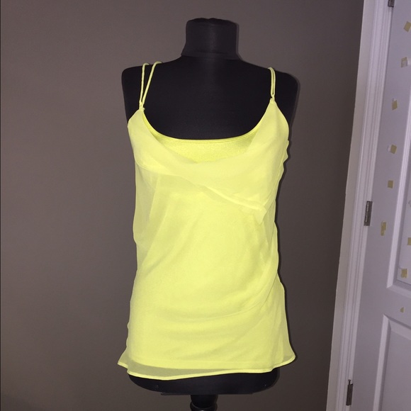 Neon green tank