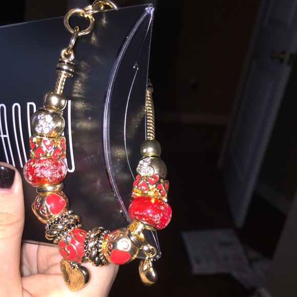 Landau Valentine Charm Bracelet.