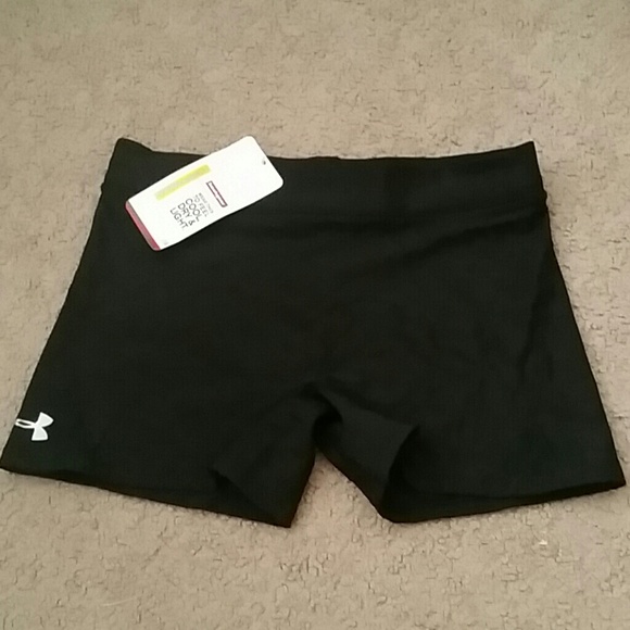 Under armour compression shorts.