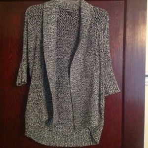 Black and white sweater