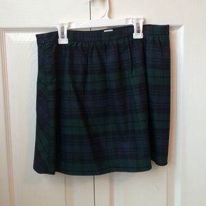 Jcrew pleated skirt