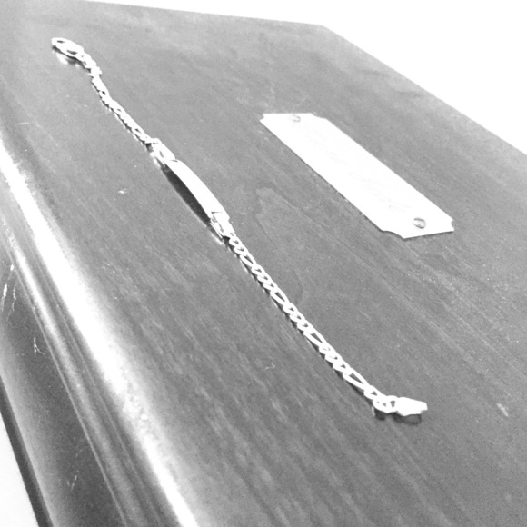 Sterling silver ID bracelet