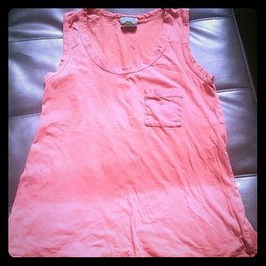 Coral C&C Tank Top