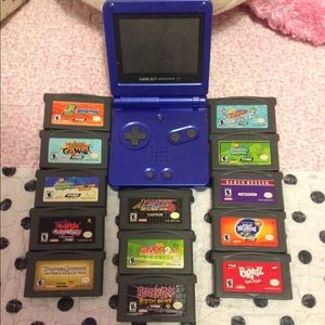 Game boy ds. Doesn't have a charger and games