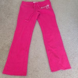 Aeropostale pink sweat pants