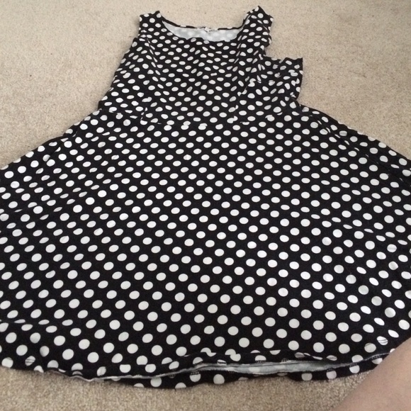 Polka Dotted Party Dress
