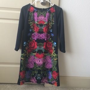 Flower Print Dress