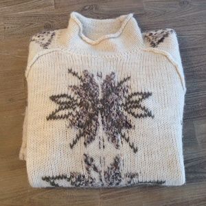 New without tags Free People snowflake sweater !
