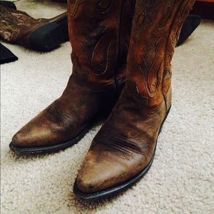 Cowgirl boots.