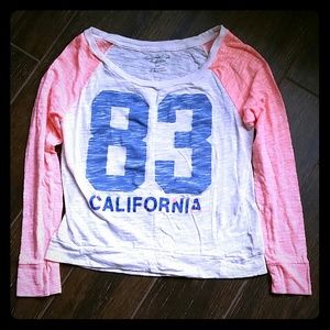 Off shoulder long sleeve American Eagle