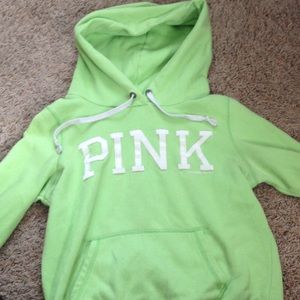 Green Victoria Secret Hoodie