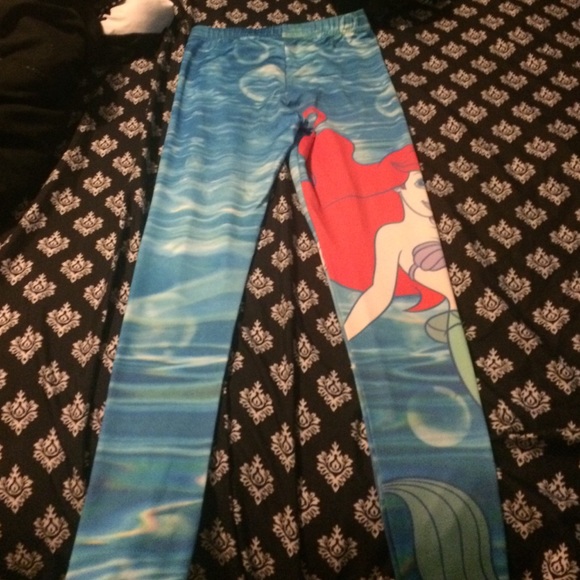 Little mermaid leggings