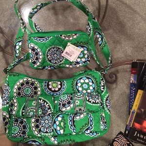 Vera Bradley purse and wristlet