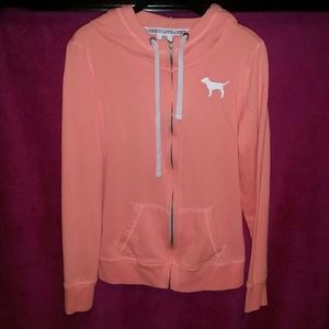 PINK  Zip up Hoodie