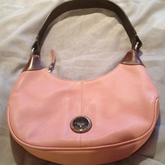 Pink Dooney & Bourke Shoulder Bag