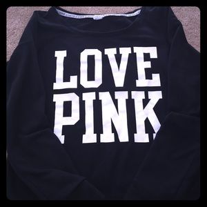VS Pink Black pull over