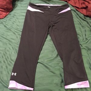Under armour heat gear crops