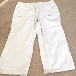Caribbean Joe capri pant size 12 p 100% cotton