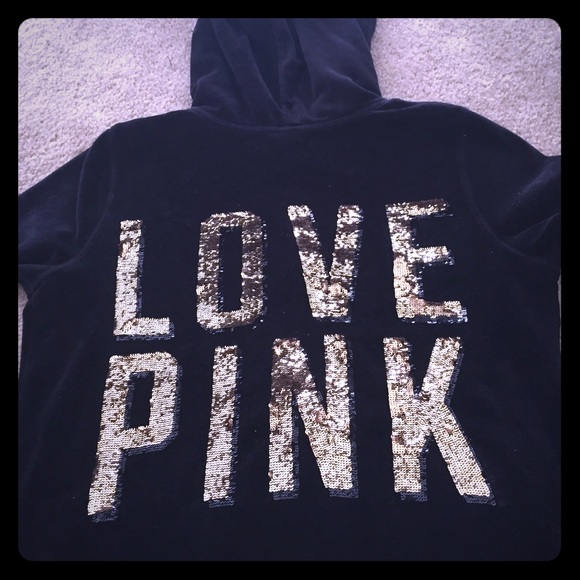 Black and gold PINK Zipup Trade with Brianna