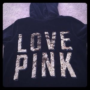 Black and gold PINK Zipup Trade with Brianna