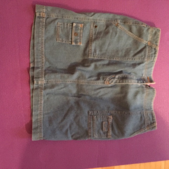 Denim skirt