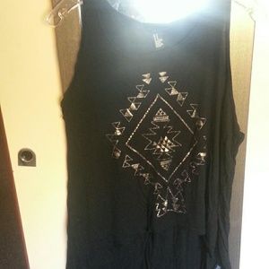 Long/short Forever 21 blouse.