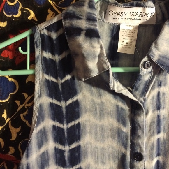 Gypsy Warrior Tye Dye Tie shirt - Picture 2 of 4