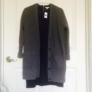 GAP Bundle: Long Cardigan and Black dress